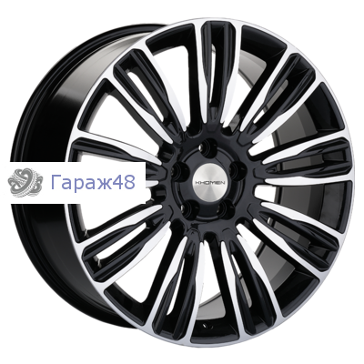Khomen Wheels KHW2004 RRover R20 / 8.5J PCD 5x120 ET 45 ЦО 72.6 Литые Black-FP