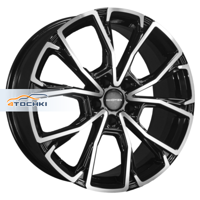 Khomen Wheels KHW1907 Nissan XTrail R19 / 7.5J PCD 5x114.3 ET 45 ЦО 66.1 Литые Black-FP
