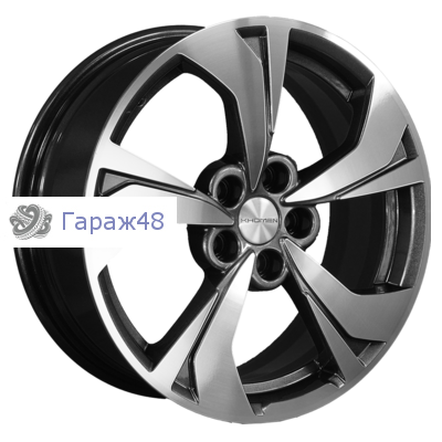 Khomen Wheels KHW1724 Jac/Москвич 3 R17 / 7J PCD 5x108 ET 40 ЦО 54.1 Литые Gray-FP