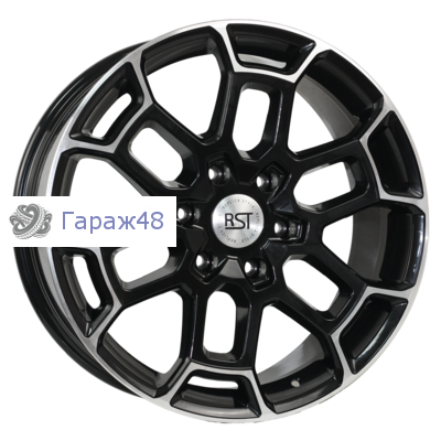 RST R072 R20 / 8.5J PCD 6x139.7 ET 35 ЦО 67.1 Литые Черный с полированной лицевой повехностью
