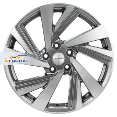 Khomen Wheels KHW1801 Xceed/CX3/5 R18 / 7.5J PCD 5x114.3 ET 45 ЦО 67.1 Литые Gray-FP