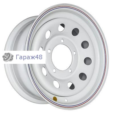 LS УАЗ R16 / 7J PCD 5x139.7 ET 15 ЦО 110 Штампованные Белый