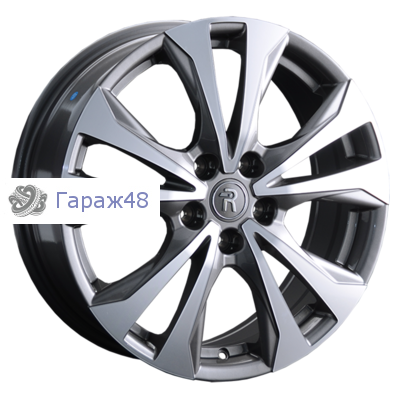 Replay TY333 R18 / 7J PCD 5x114.3 ET 35 ЦО 60.1 Литые Графит с полированной лицевой поверхностью