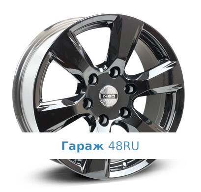 Neo 705 R17 / 7.5J PCD 6x139.7 ET 25 ЦО 106.1 Литые Черный