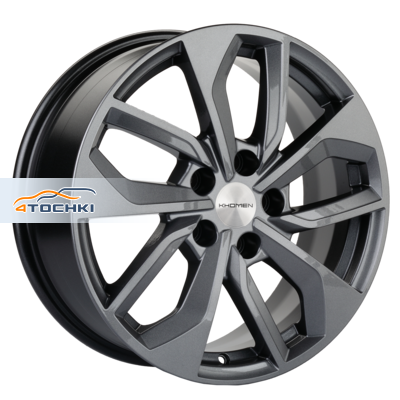 Khomen Wheels KHW1703 Teana/Xtrail R17 / 7J PCD 5x114.3 ET 45 ЦО 66.1 Литые Графит