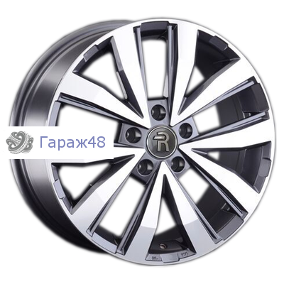 Replay VV202 R18 / 7.5J PCD 5x120 ET 55 ЦО 65.1 Литые Графит с полированной лицевой поверхностью