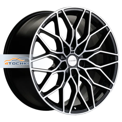 Khomen Wheels KHW1902 Mercedes R19 / 8.5J PCD 5x112 ET 38 ЦО 66.6 Литые Black-FP