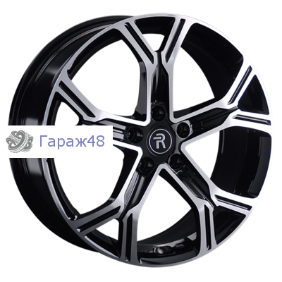 Replay KI304 R19 / 8J PCD 5x114.3 ET 34 ЦО 67.1 Литые Черный с полированной лицевой поверхностью