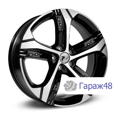Replica Chr2 R19 / 7J PCD 5x108 ET 33 ЦО 60.1 Литые Черный с полированной лицевой поверхностью