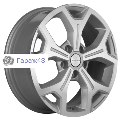 Khomen Wheels KHW17102 VW Multivan R17 / 6.5J PCD 5x120 ET 60 ЦО 65.1 Литые F-Silver-FP