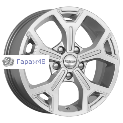 Skad KL-318 R16 / 6.5J PCD 5x114.3 ET 50 ЦО 60.1 Литые Серебристый