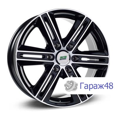 Nitro N2O Y3804 R18 / 8J PCD 6x139.7 ET 25 ЦО 106.1 Литые Черный с полированной лицевой поверхностью