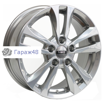 Neo 658 R16 / 6.5J PCD 5x114.3 ET 45 ЦО 67.1 Литые Серебристый