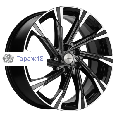 Khomen Wheels KHW1901 Changan Unik R19 / 7.5J PCD 5x114.3 ET 35 ЦО 60.1 Литые Black-FP