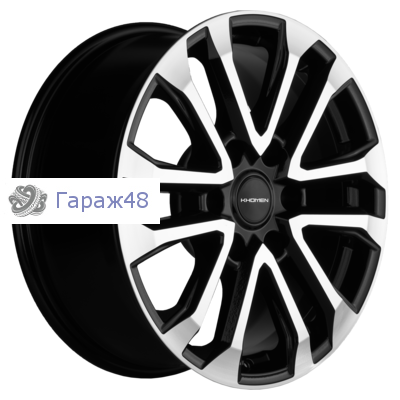Khomen Wheels KHW1805 Mohave R18 / 7.5J PCD 6x114.3 ET 38 ЦО 67.1 Литые Black-FP