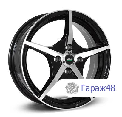 Megami MGM19 R15 / 6J PCD 4x100 ET 40 ЦО 60.1 Литые Черный с полированной лицевой поверхностью