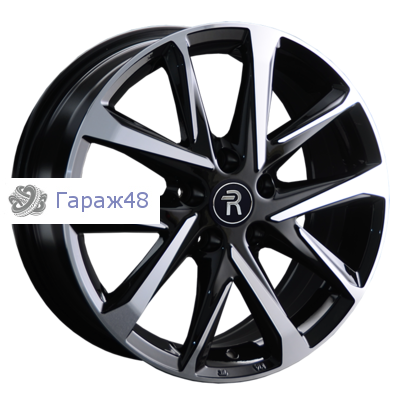 Replay VV247 R17 / 7J PCD 5x112 ET 40 ЦО 57.1 Литые Черный с полированной лицевой поверхностью