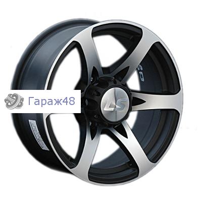 LS 165 R17 / 7.5J PCD 6x139.7 ET 0 ЦО 107.1 Литые Черный с полированной лицевой поверхностью