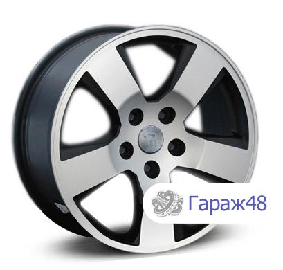 LegeArtis H31 R17 / 7.5J PCD 5x120 ET 45 ЦО 64.1 Литые Черный матовый с полированной лицевой поверхностью