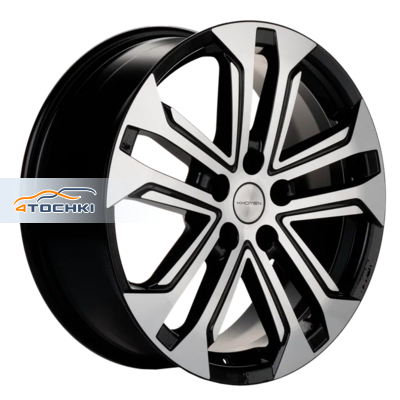 Khomen Wheels KHW1803 Haval F7/F7x R18 / 7J PCD 5x114.3 ET 40 ЦО 64.1 Литые Black-FP