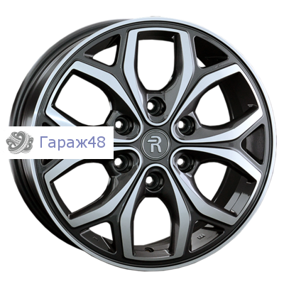 Replay HND310 R16 / 6.5J PCD 6x139.7 ET 56 ЦО 92.5 Литые Графит с полированной лицевой поверхностью