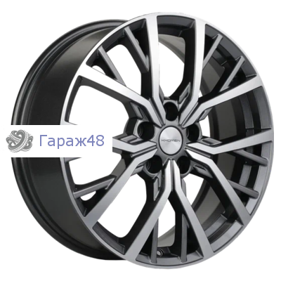 Khomen Wheels KHW1806 Sportage R18 / 7J PCD 5x114.3 ET 48.5 ЦО 67.1 Литые Gray-FP