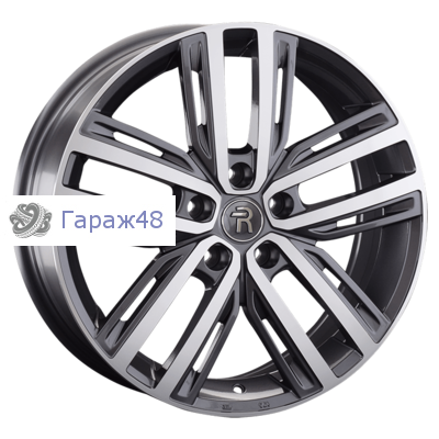 Replay SK143 R18 / 7J PCD 5x112 ET 45 ЦО 57.1 Литые Графит с полированной лицевой поверхностью