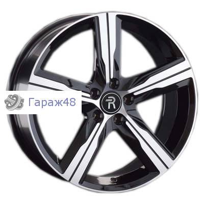 Replay A160 R19 / 8J PCD 5x112 ET 39 ЦО 66.6 Литые Черный с полированной лицевой поверхностью