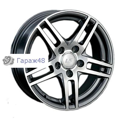 LS 281 R15 / 6.5J PCD 5x108 ET 45 ЦО 73.1 Литые Графит с полированной лицевой поверхностью