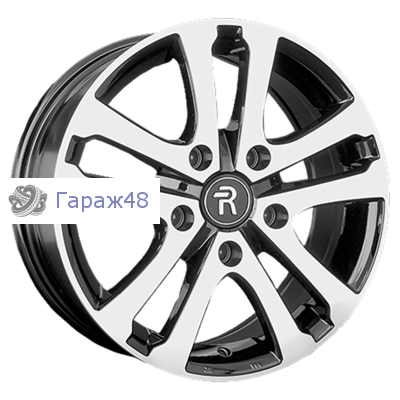 Replay KI291 R16 / 6.5J PCD 5x114.3 ET 31 ЦО 60.1 Литые Черный с полированной лицевой поверхностью