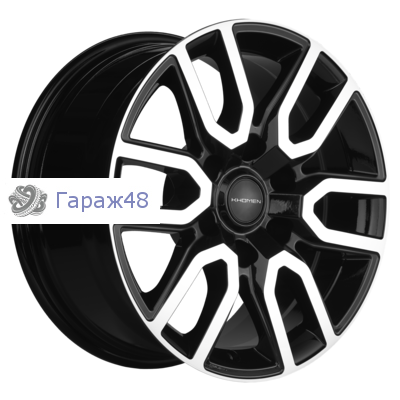 Khomen Wheels KHW1723 L200 R17 / 8J PCD 6x139.7 ET 38 ЦО 67.1 Литые Black-FP