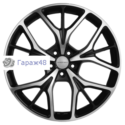 Khomen Wheels KHW2012 Geely Monjaro KX11 R20 / 8J PCD 5x108 ET 46 ЦО 63.4 Литые Black-FP