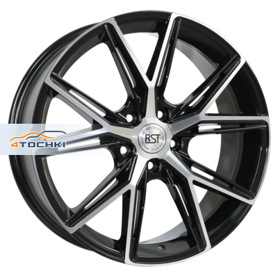 RST R129 Genesis R19 / 7.5J PCD 5x114.3 ET 39 ЦО 67.1 Литые Черный с полированной лицевой повехностью