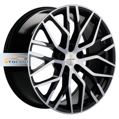 Khomen Wheels KHW2005 Audi/VW R20 / 8.5J PCD 5x112 ET 30 ЦО 66.5 Литые Black-FP
