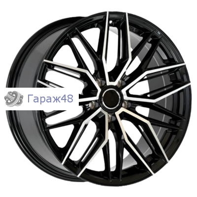 PDW RAMZES 2119 R20 / 7.5J PCD 5x114.3 ET 35 ЦО 60.1 Литые Черный с дымкой