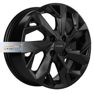 Khomen Wheels KHW1402 Honda Civic R14 / 5.5J PCD 4x100 ET 45 ЦО 56.1 Литые Черный