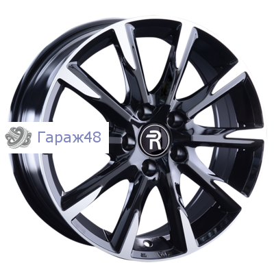 Replay VV268 R17 / 7J PCD 5x112 ET 40 ЦО 57.1 Литые Черный с полированной лицевой поверхностью