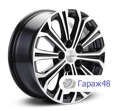 LS 1610 R16 / 6.5J PCD 5x114.3 ET 43 ЦО 67.1 Литые Черный с полированной лицевой поверхностью