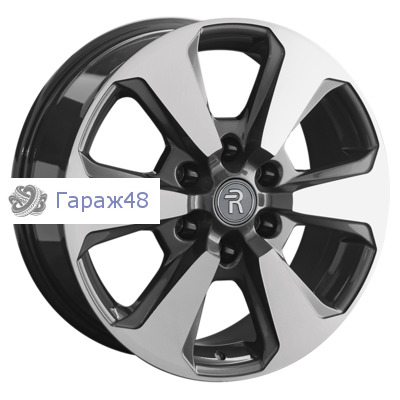 Replay MI184 R18 / 7.5J PCD 6x139.7 ET 38 ЦО 67.1 Литые Графит с полированной лицевой поверхностью