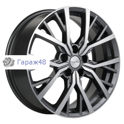 Khomen Wheels KHW1806 Changan/Geely/Lexus/Suzuki/Toyota R18 / 7J PCD 5x114.3 ET 45 ЦО 60.1 Литые Gray-FP
