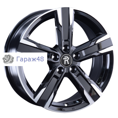 Replay KI272 R19 / 7.5J PCD 5x114.3 ET 50.5 ЦО 67.1 Литые Черный с полированной лицевой поверхностью
