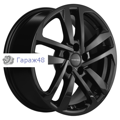 Khomen Wheels KHW1612 Huyndai/Kia R16 / 6.5J PCD 5x114.3 ET 43 ЦО 67.1 Литые Черный