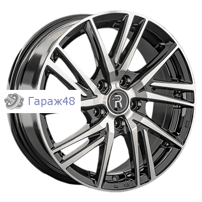 Replay BC1 R16 / 6.5J PCD 5x110 ET 50 ЦО 67.1 Литые Черный с полированной лицевой поверхностью