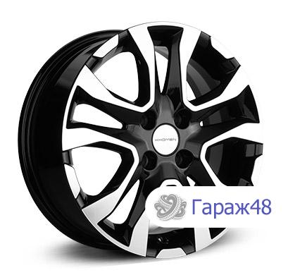 LS 1503 R15 / 6J PCD 4x100 ET 40 ЦО 60.1 Литые Черный с полированной лицевой поверхностью