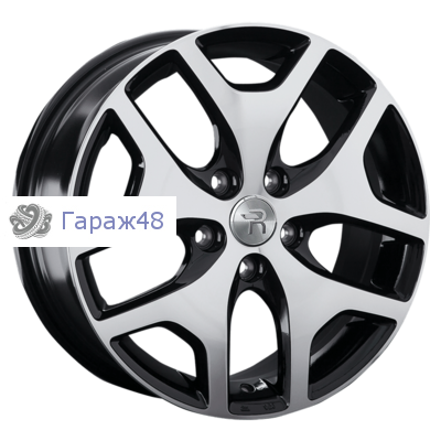 Replay SB43 R17 / 7J PCD 5x114.3 ET 55 ЦО 56.1 Литые Черный с полированной лицевой поверхностью