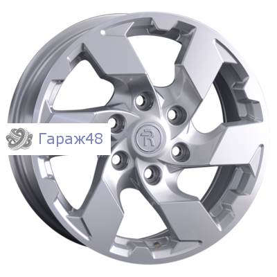 Replay MI167 R17 / 7.5J PCD 6x139.7 ET 38 ЦО 67.1 Литые Серебристый с полированной лицевой поверхностью