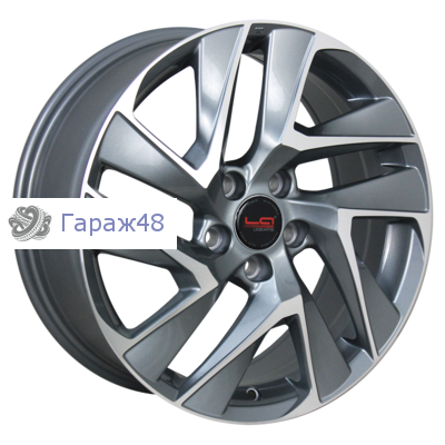 LegeArtis Concept-H515 R18 / 7.5J PCD 5x114.3 ET 45 ЦО 64.1 Литые Графит с полированной лицевой поверхностью