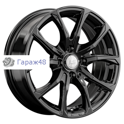 LS 764 R15 / 6.5J PCD 4x98 ET 32 ЦО 58.6 Литые Черный