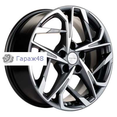 Khomen Wheels KHW1716 Jac/Москвич 3 R17 / 7J PCD 5x108 ET 40 ЦО 54.1 Литые Gray-FP