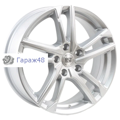 RST R197 R17 / 6.5J PCD 5x108 ET 40 ЦО 65.1 Литые Серебристый
